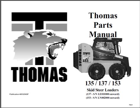 1988 thomas skid steer|thomas skid steer manuals.